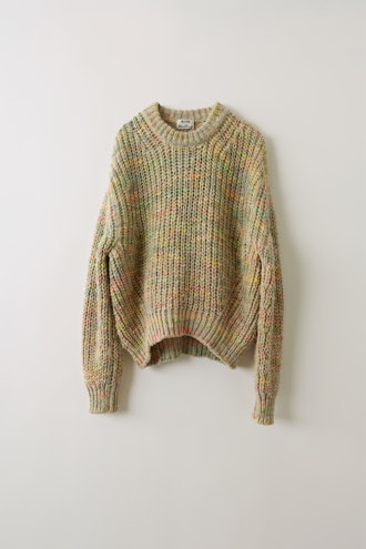 Space Dyed Sweater Pale Grey/Multi
