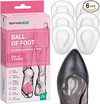 Ball of Foot Gel Cushions (6-Pack)