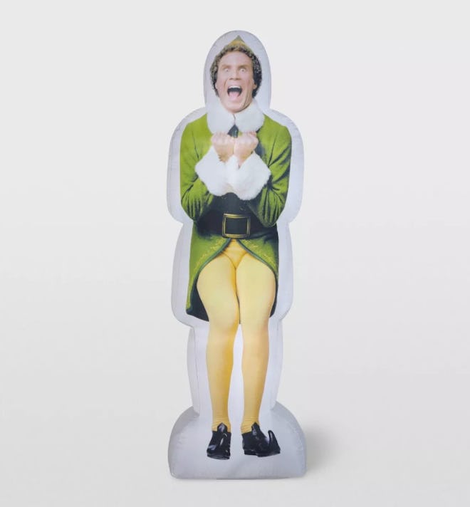 Warner Bros. Photorealistic Excited Buddy The Elf Inflatable Holiday Decoration