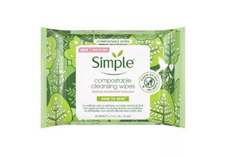 Simple Kind To Skin Compostable Cleansing Wipes