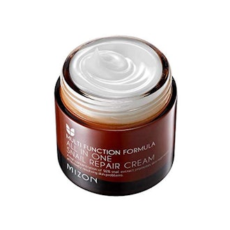 Mizon All In One Snail Repair Cream, Day and Night Face Moisturizer with Snail Mucin Extract