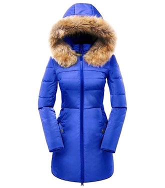 Beinia Valuker Down Coat With Fur Hood