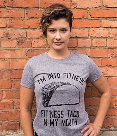 Crazy Dog Fitness Taco Shirt