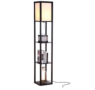 Brightech Maxwell - LED Shelf Floor Lamp