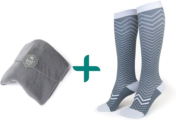 trtl Pillow & Trtl Socks Bundle