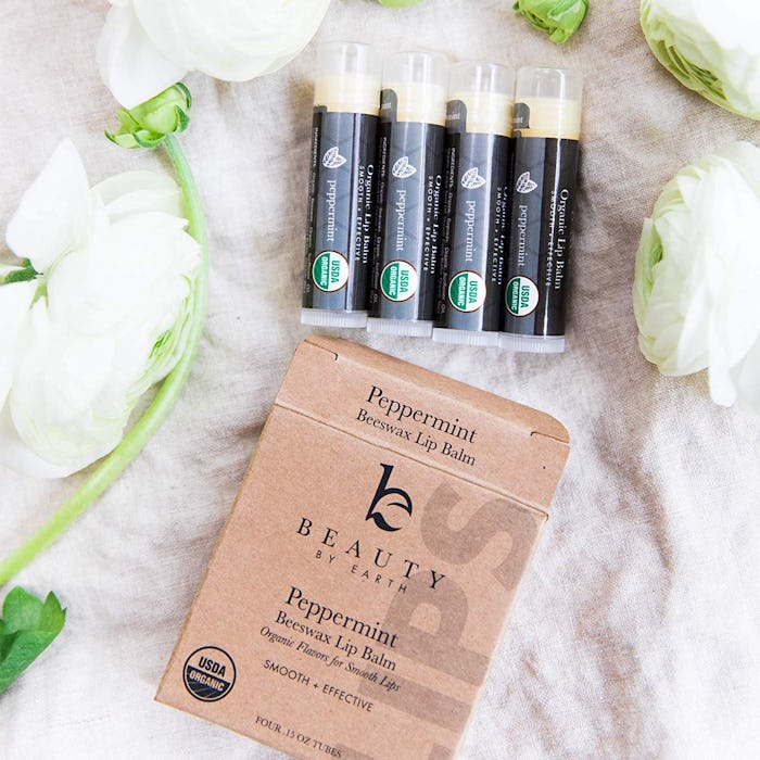 Beauty by Earth Organic Lip Balm (4-Pack)