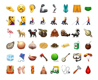 Apple's new emojis in iOS 13.2 feature new skin tones, food, and animals.