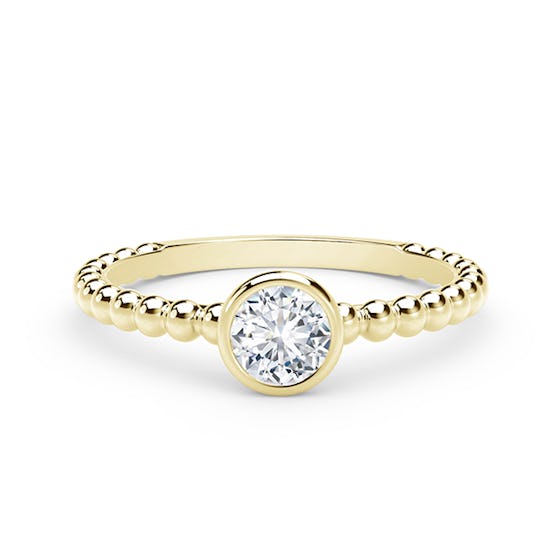 The Forevermark Tribute™ Collection Diamond Ring in 18K Yellow Gold