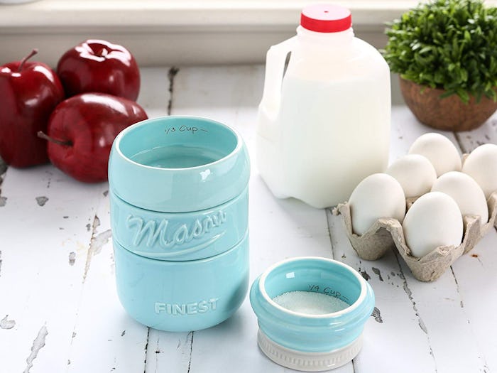 Sparrow Decor Mason Jar Measuring Cup Set (Set of 4)