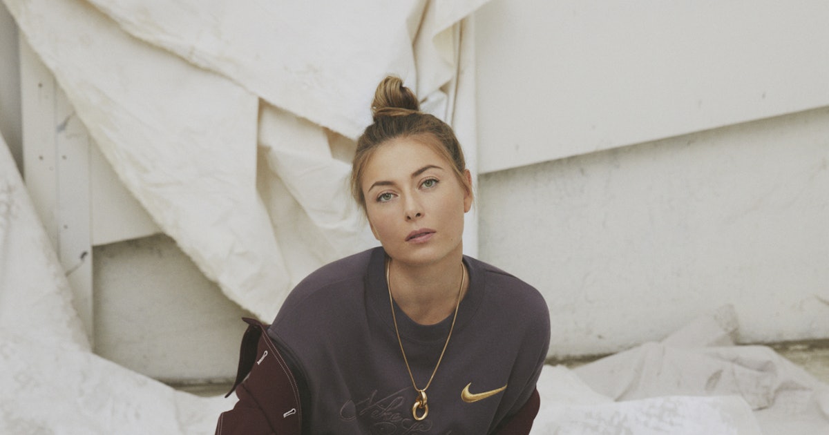 Maria Sharapova's New Nike Sneaker Collab Will Be Every LA Girl's Go-To Athleisure Look - The Zoe Report