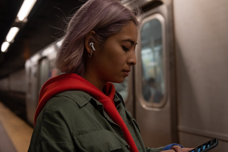 Apple's AirPods Pro are noise-cancelling. 