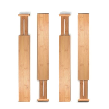 Bamboo Drawer Divider (Set of 4)