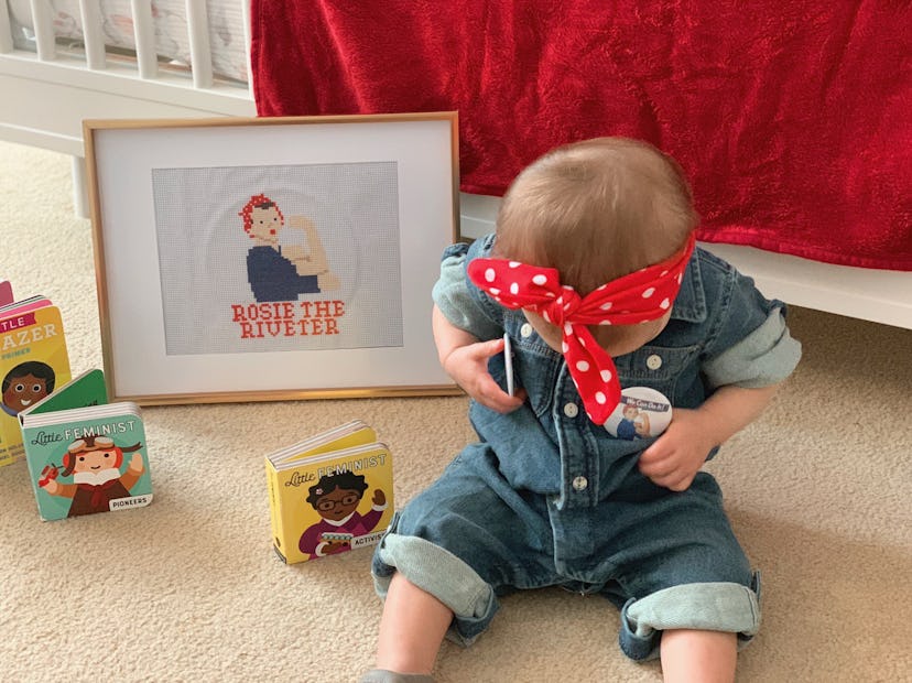 Rosie the Riveter Baby Costume