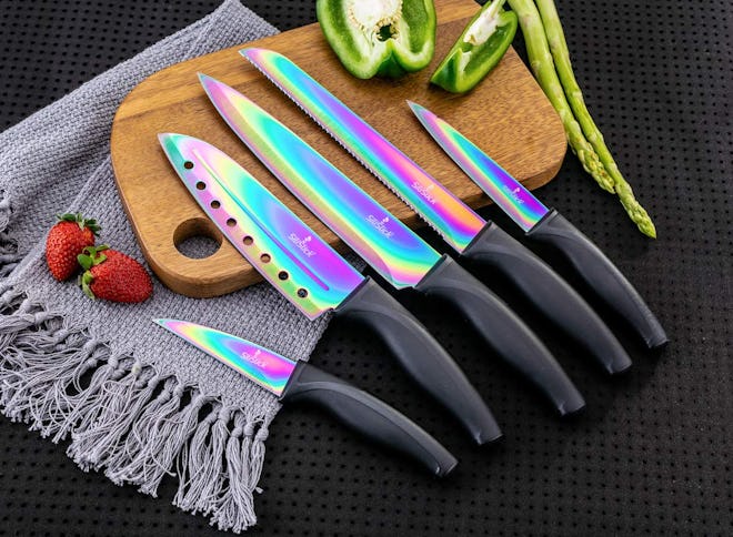 SiliSlick Kitchen Knife Set (5-Set)