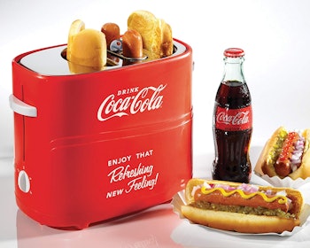 Nostalgia Coca-Cola Hot Dog and Bun Toaster