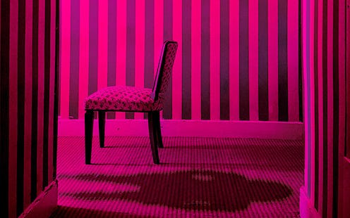 The cover for 'The Return' features a shadowy figure in a pink room.