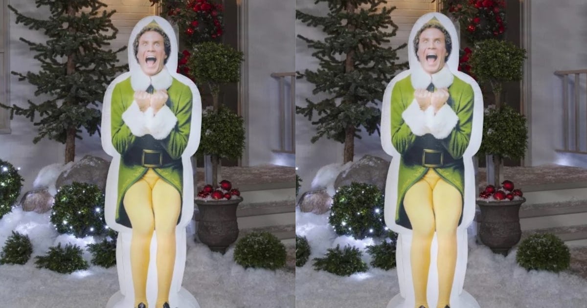 This Inflatable Buddy The Elf At Target Is Legit Six Feet Tall