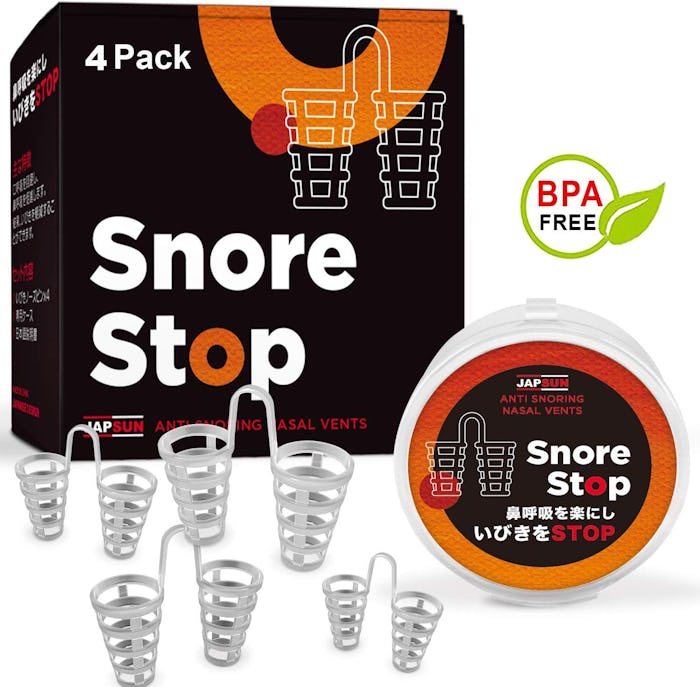 JAPSUN Snore Stop Nose Vents (4-Pack)