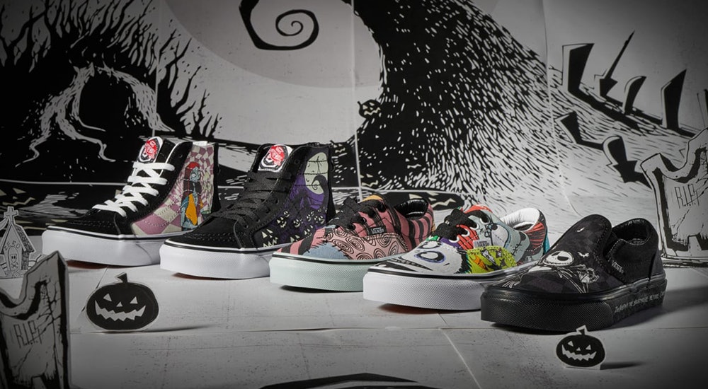 Nightmare before christmas hot sale vans shoes