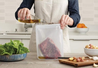 Stasher Large Silicon Reusable Food Storage Bag
