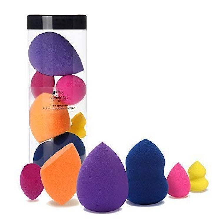 Miss Gorgeous Makeup Sponge Set (6-Pack)