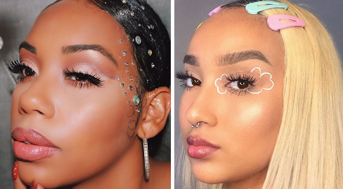 Light Up Your 2021 With The Gemstone Makeup Trend, Fashionisers©