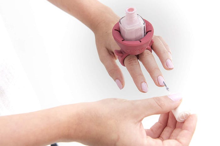 Tweezy Wearable Nail Polish Bottle Holder 