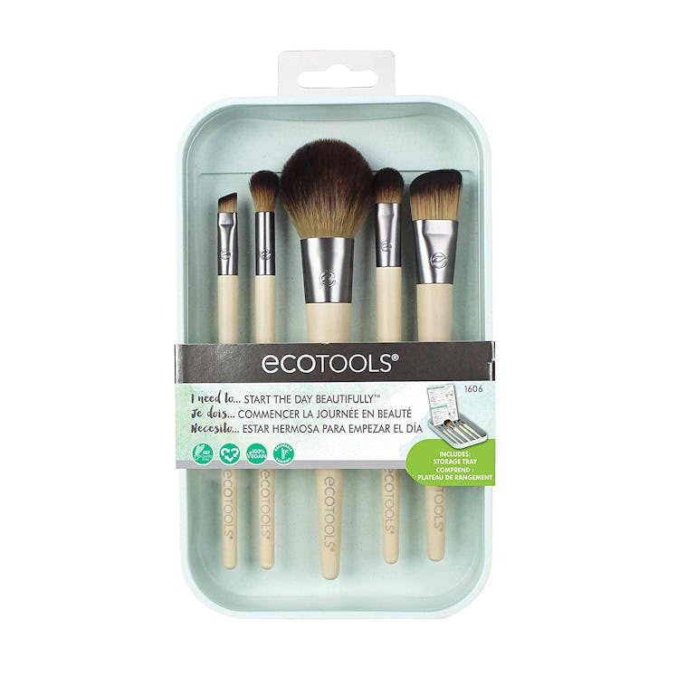 EcoTools Start The Day Beautifully Makeup Brush Kit (5-Pack)