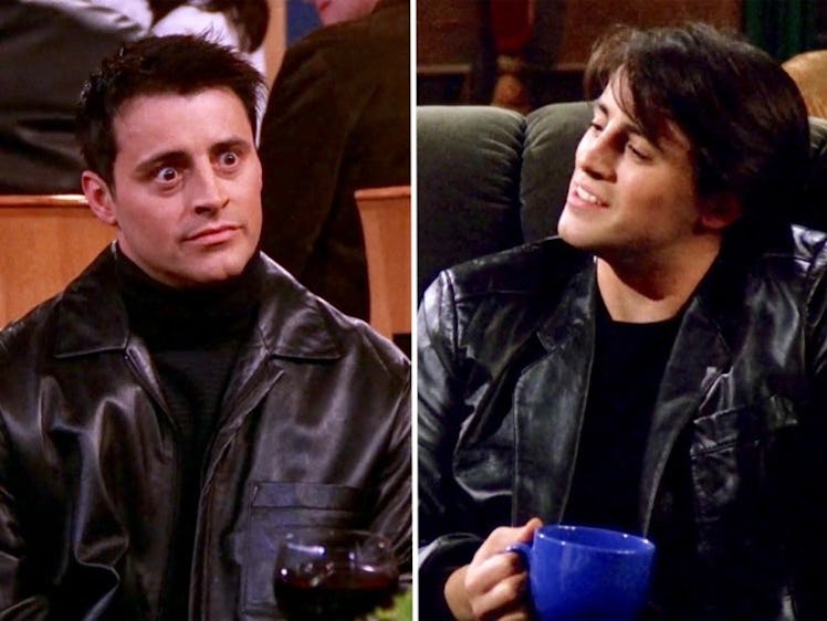 Joey Tribbiani was known for his leather jacket which will make a great Friends-themed Halloween cos...