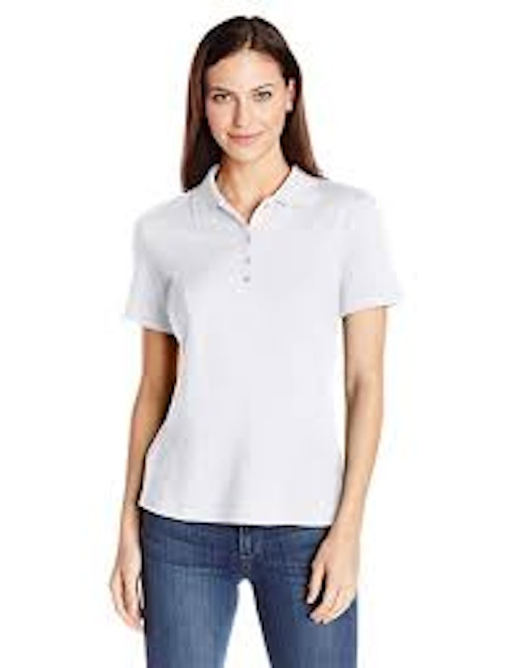 Amazon Essentials Women's Short-Sleeve Performance Polo