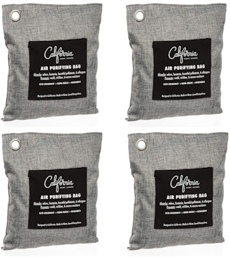 California Home Goods Charcoal Air Purifying Bags (4-Pack)