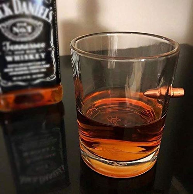 Lucky Shot Bullet Whiskey Glass