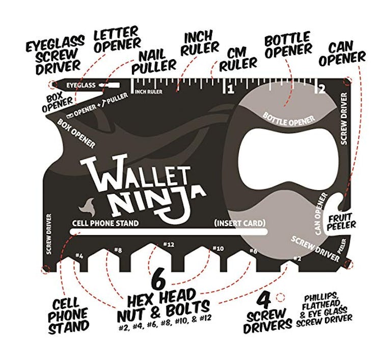 Wallet Ninja- 18 in 1  Multitool