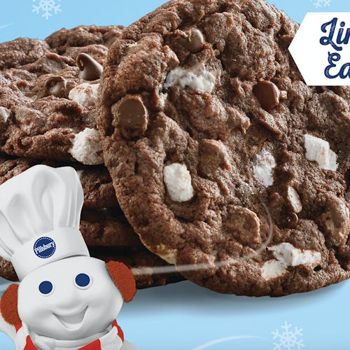 Hot Cocoa cookie dough is back on shelves. 