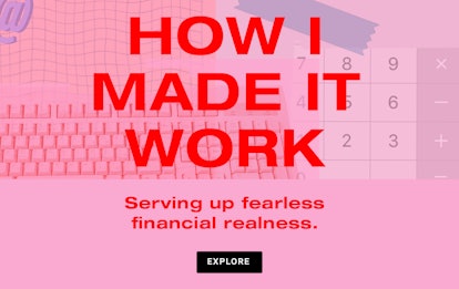 The cover of Bustle's 'How I made it work' issue.