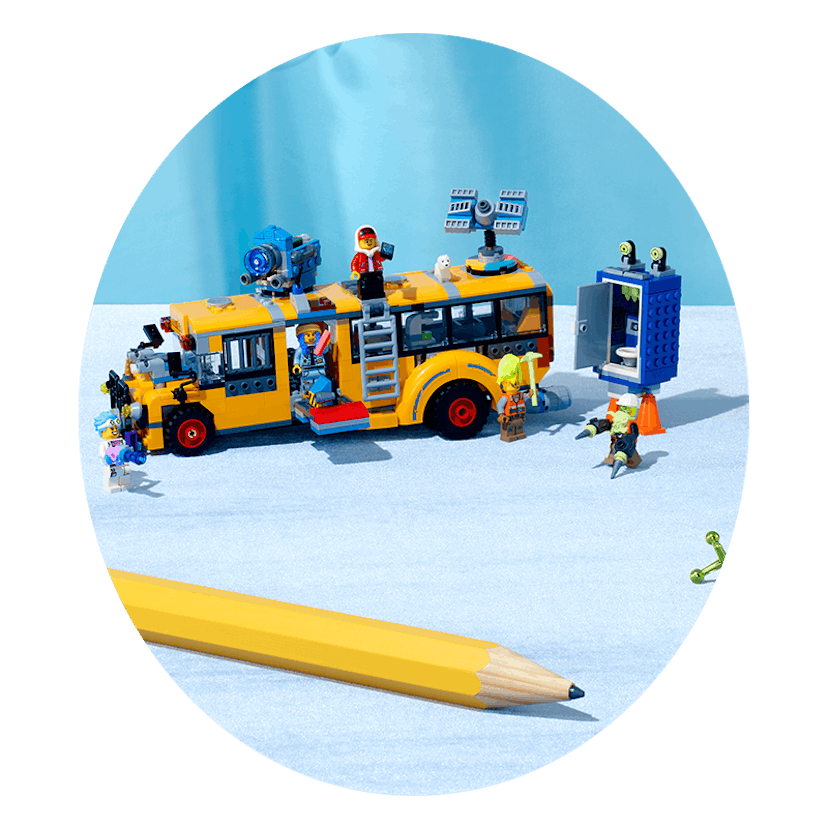 LEGO Hidden Side Paranormal Intercept Bus 