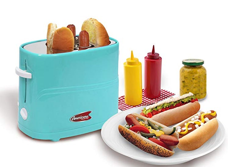 Americana ECT-542BL Hot Dog Toaster Cooker Machine