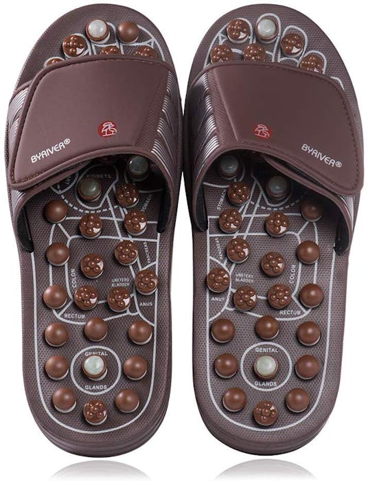 BYRIVER Acuppressure Flip Flops 