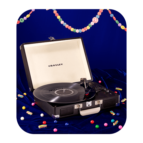 Crosley Cruiser Deluxe Stereo Turntable