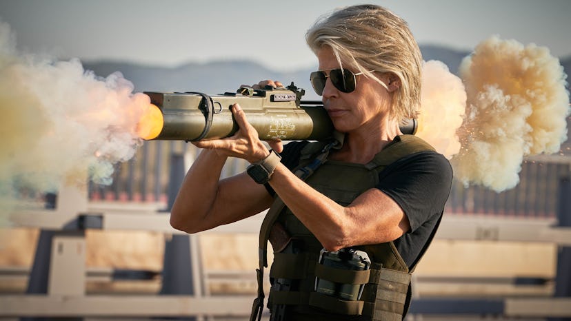 Linda Hamilton as Sarah Connor in Terminator: Dark Fate