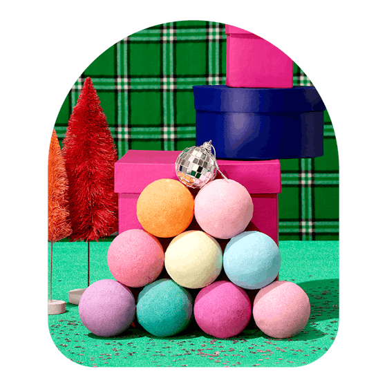 Scented Bath Bomb Set, 9pc