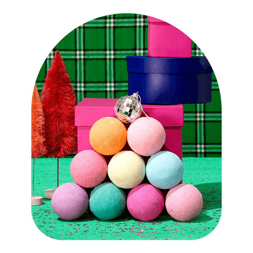 Scented Bath Bomb Set, 9pc
