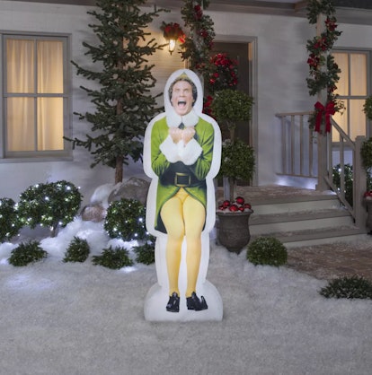 Target is selling "life-size" Buddy the Elf inflatables.