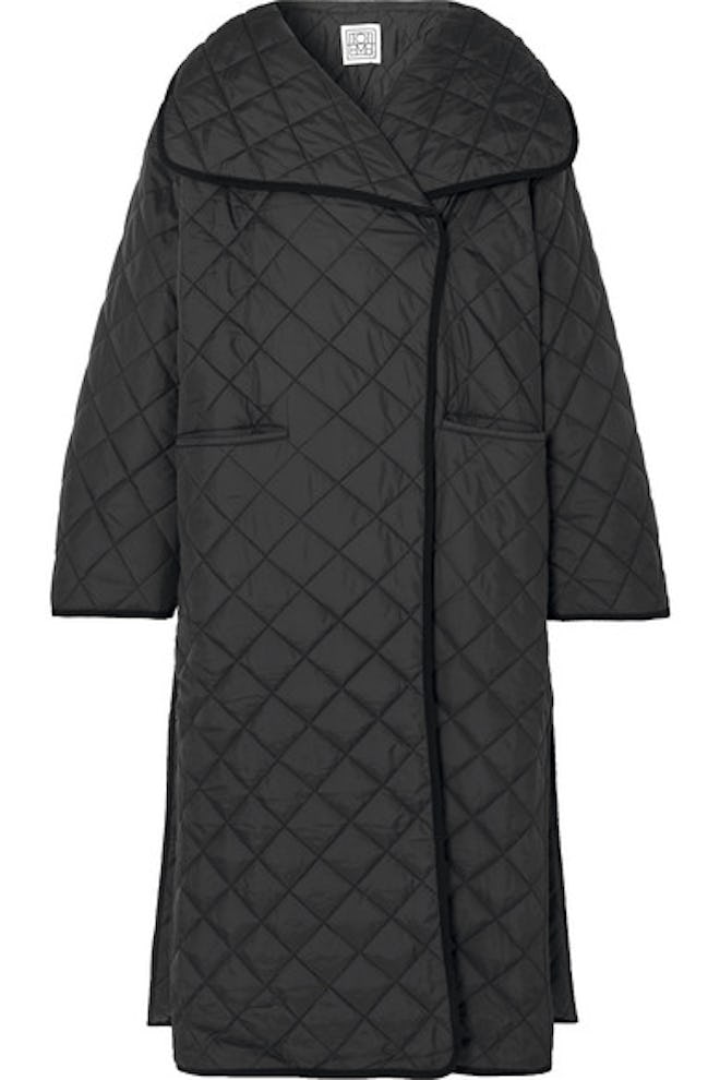 Annecy Oversized Quilted Shell Coat