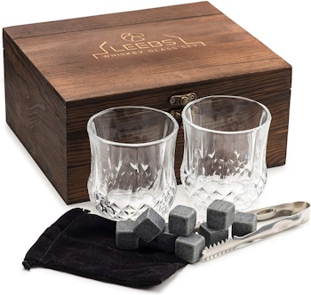 LEEBS Whiskey Stones Gift Set