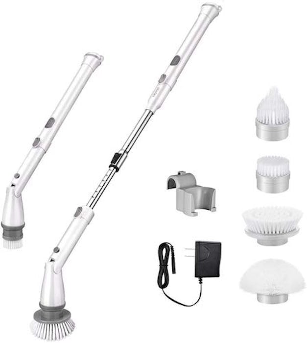 Homitt Electric Spin Shower And Floor Scrubber