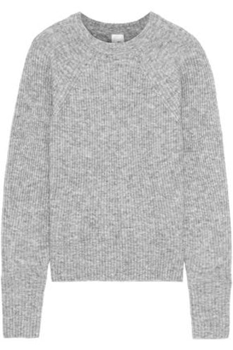 Ola Marled Ribbed-Knit Sweater