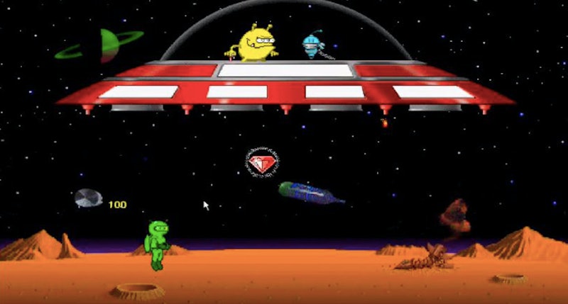 Math Blaster is among the many educational computer games that made learning fun for '80s and '90s k...