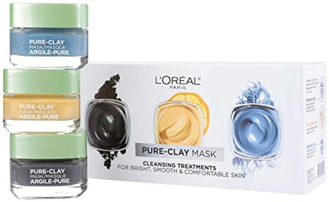 L'Oreal Paris Clay Face Mask Set 