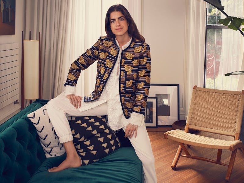 The Leandra Medine x Mango Collection is available now on the Mango website